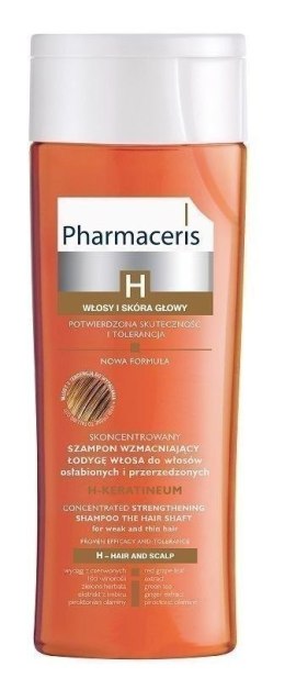 Pharmaceris H, Keratineum, skoncentrowany szampon wzmacniający do włosów, 250 ml