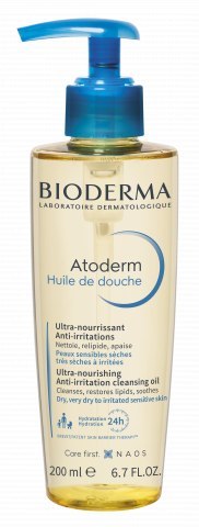 Bioderma Atoderm Nawilżający olejek do kąpieli i pod prysznic 200 ml