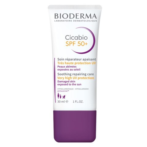 Bioderma Cicabio SPF50 Krem łagodząco-odbudowujący 30ml