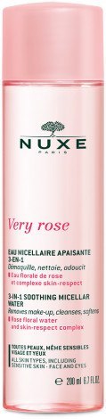 Nuxe Very Rose Łagodząca woda micelarna 3w1 200ml