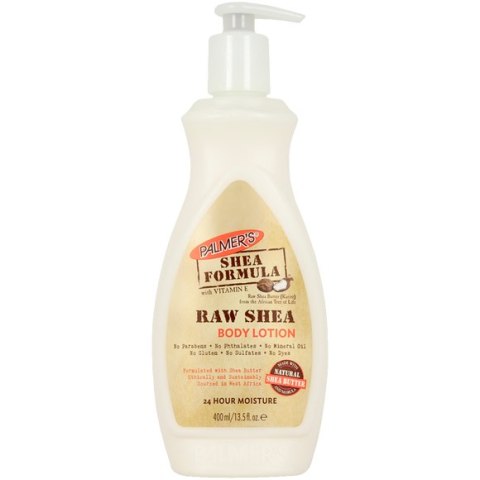 Palmer's Raw shea body lotion - nawilżający balsam do ciała, 400 ml