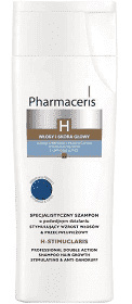 Pharmaceris H-Stimuclaris, specjalistyczny szampon stymulujący wzrost włosów i przeciwłupieżowy, 250 ml