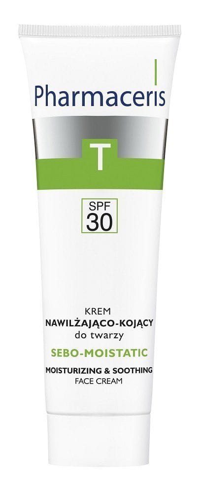 Pharmaceris T Sebo-Moistatic SPF30 - krem nawilżająco-kojący 50ml