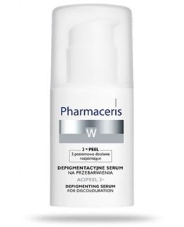 Pharmaceris W Acipeel 3x, depigmentujące serum, na przebarwienia, na noc, 30 ml