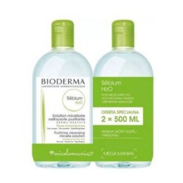 Bioderma Sebium H2O Płyn micelarny 2x500ml