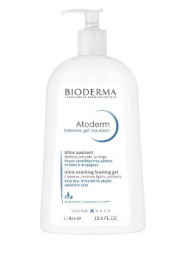 Bioderma Atoderm Łagodny żel oczyszczający 1000ml