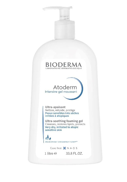 Bioderma Atoderm Łagodny żel oczyszczający 1000ml