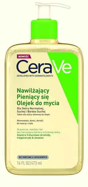 CeraVe Nawilżający pieniący sie olejek do mycia 473ml