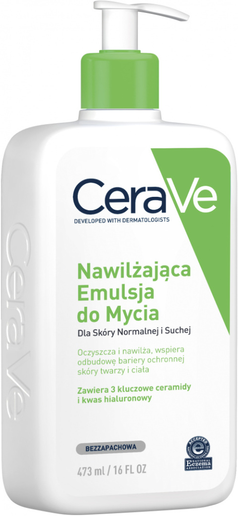 Cerave Nawilżająca emulsja do mycia dla skóry normalnej i suchej 473ml