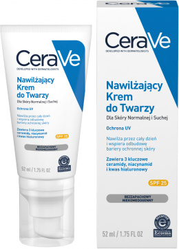 Cerave Nawilżający Krem do twarzy SPF25 52ml