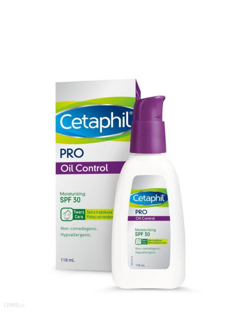 Cetaphil PRO Oil Control krem nawilżająco matujący spf 30 118ml