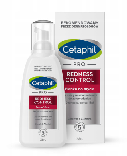 Cetaphil PRO Redness Pianka do mycia twarzy 236 ml