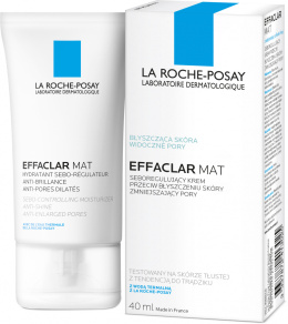 La Roche - Posay Effaclar Mat Krem przeciw błyszczeniu skóry 40ml