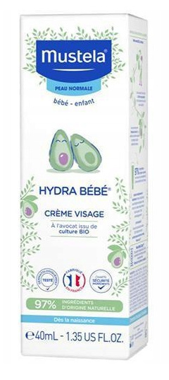 Mustela Hydra Bebe Krem nawilżający do twarzy 40 ml