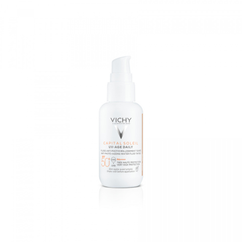 Vichy Capital Soleil Barwiący fluid przeciw fotostarzeniu się skóry SPF50 40 ml