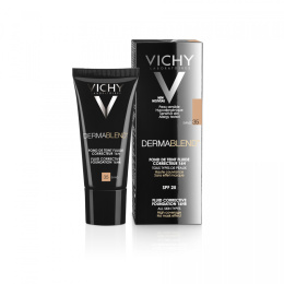 Vichy Dermablend Fluid korygujący do każdego rodzaju skóry, 35 Sand, 30ml