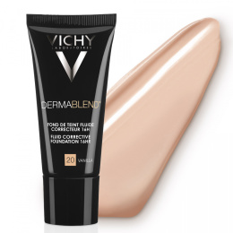 Vichy Dermablend Fluid korygujący do każdego rodzaju skóry, 20 Vanilla, 30ml