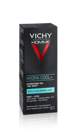 Vichy Homme Hydra Cool+ Żel nawilżający z efektem chłodzenia 50ml