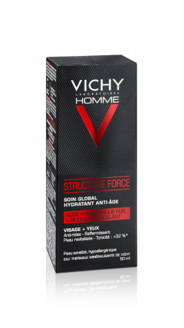 Vichy Homme Structure Force przeciwzmarszkowy krem wzmacniający 50ml