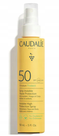 Caudalie Vinosun Niewidoczny Spray SPF50 150ml