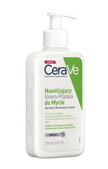 CeraVe Nawilżający krem-pianka do mycia 236ml