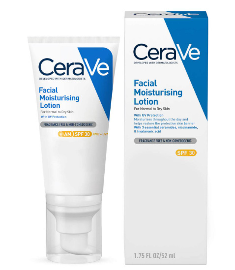 Cerave Nawilżający Krem do twarzy SPF30 52ml