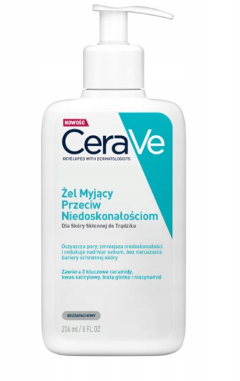 Cerave Żel myjący przeciw niedoskonałościom 236ml