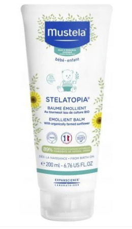 Mustela Stelatopia balsam emolient do ciała,skóra atopowa 200 ml