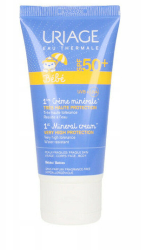 Uriage Bebe Krem mineralny do opalania SPF50, 50ml